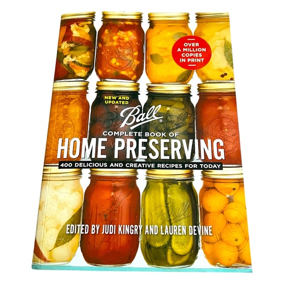 Ball Complete Book of Home Preserving Paperback How To Can Home Canning - Picture 1 of 5